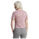 Adidas Γυναικεία κοντομάνικη μπλούζα Train-Essentials 3-Stripes Cropped Tee